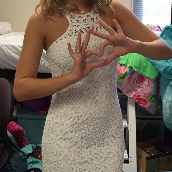 Lilly Pulitzer White Jaime Shift Dress - Picture 5 of 6